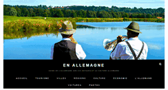Desktop Screenshot of en-allemagne.com